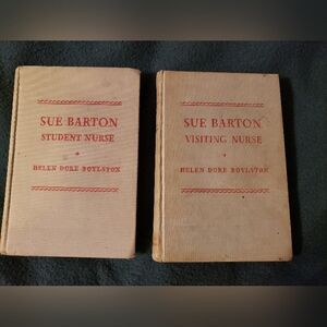 Sue Barton Visiting and Student Nurse 1930s Novels Hardcover Books